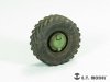 E.T. Model ER35-054 Russian GAZ-233014 STS TIGER Weighted Road Wheels For Meng 1/35